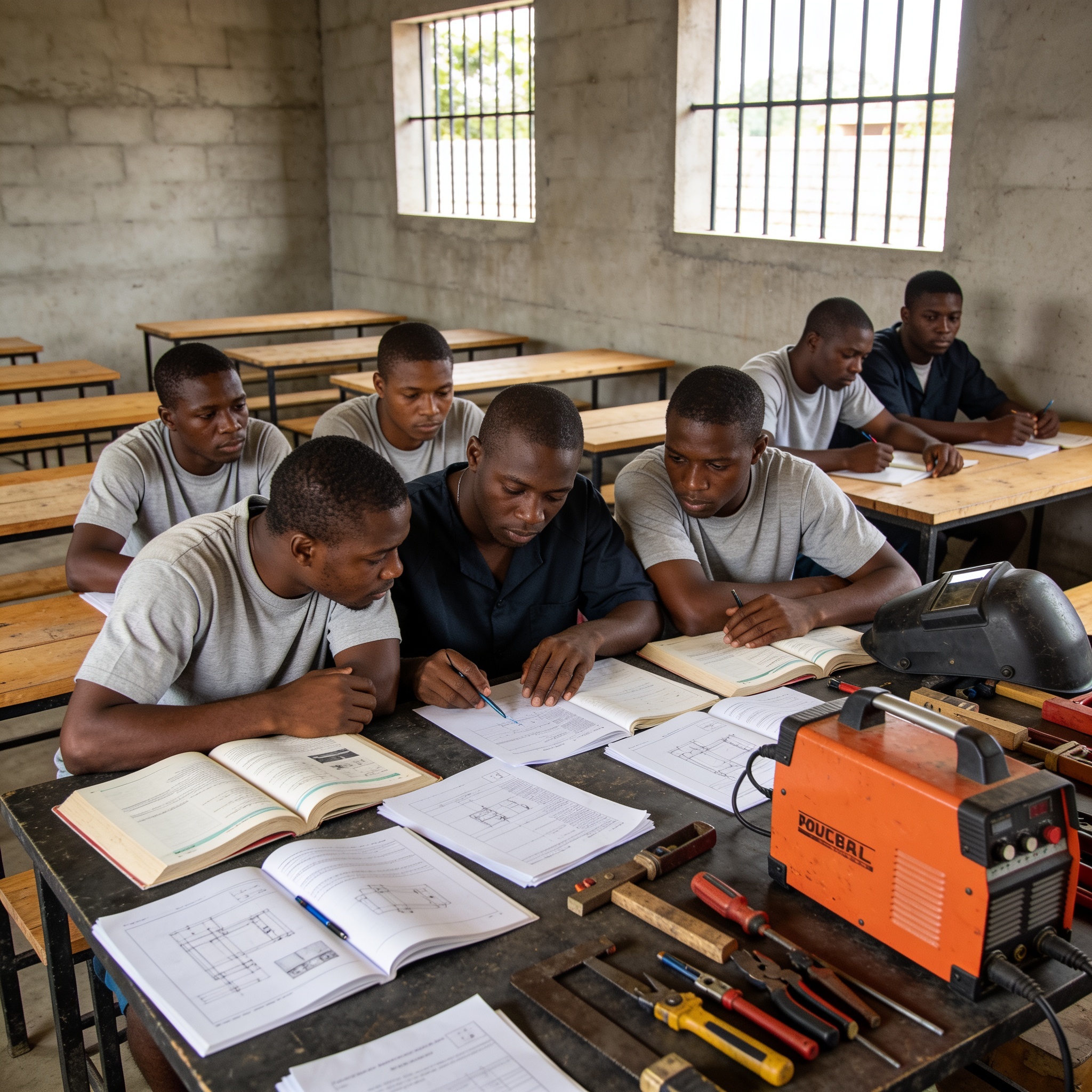 Brazzaville : des détenus réclament l’accès aux examens techniques et professionnels en prison