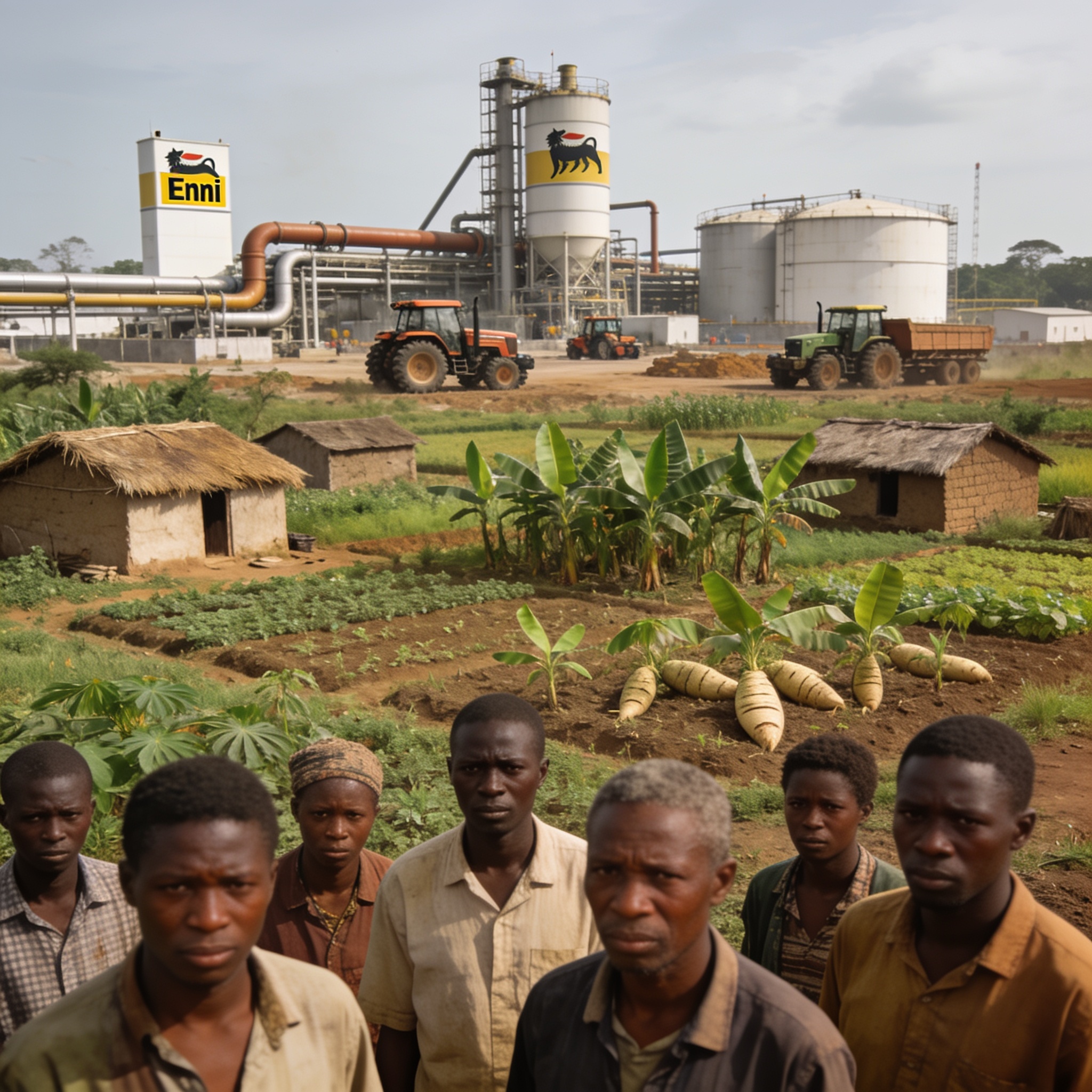Biocarburants au Congo : le projet d&rsquo;Eni menace les terres paysannes et la souveraineté alimentaire