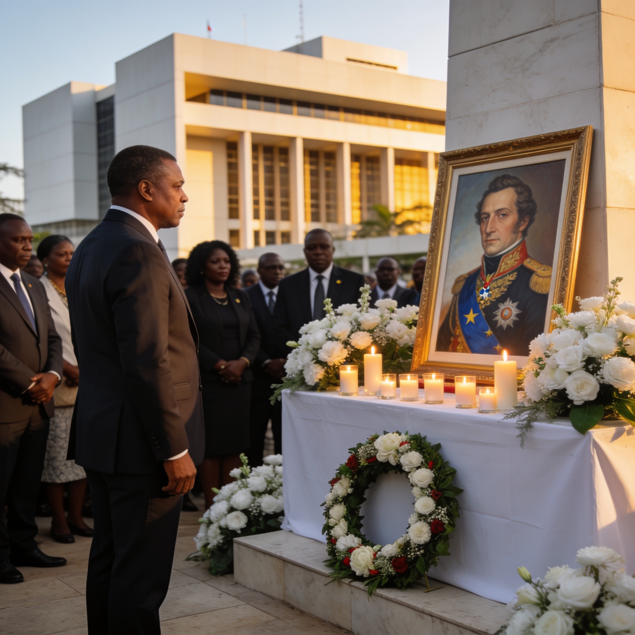 Cérémonie à Brazzaville : le Venezuela célèbre Simón Bolívar et rend hommage aux victimes du séisme